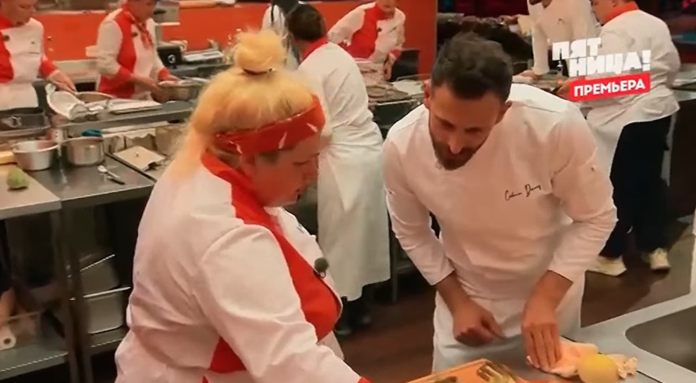 Кадр из 6 выпуска 3 сезона Адского шефа